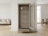 Н.М."CLASSIC" ШКАФ REG 1W1SZK  (ГЛИНЯНЫЙ СЕРЫЙ )