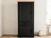 Шкаф "Jasmin REG2D1S" / Графит/Дуб Артизан