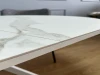 Стол Kenner DO1300 / белый/керамика белая TOP ALPINE WHITE