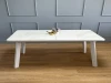 Стол Kenner AK1200 / белый/керамика белая TOP ALPINE WHITE