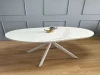 Стол Kenner DO1300 / белый/керамика белая TOP ALPINE WHITE