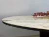 Стол Kenner LD1000 / черный/керамика гранит арктич глянец ARCTIC OCEAN