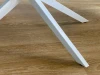 Стол Kenner DO1100 / белый/керамика белая TOP ALPINE WHITE