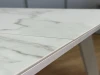 Стол Kenner AK1200 / белый/керамика белая TOP ALPINE WHITE