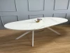 Стол Kenner DO1300 / белый/керамика белая TOP ALPINE WHITE
