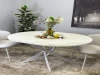 Стол Kenner R1000s / белый/керамика белая TOP ALPINE WHITE