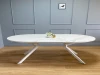 Стол Kenner DO1100 / белый/керамика белая TOP ALPINE WHITE