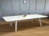Стол Kenner AK1200 / белый/керамика белая TOP ALPINE WHITE