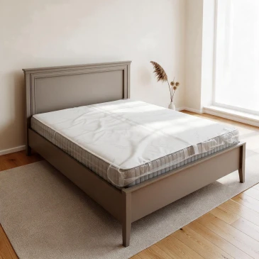 Н.М."CLASSIC" КРОВАТЬ LOZ160*200 М (ГЛИНЯНЫЙ СЕРЫЙ)