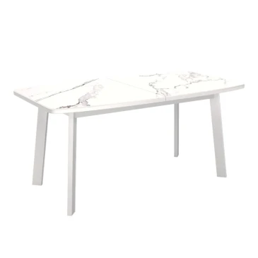 Стол Kenner AK1400 / белый/керамика белая TOP ALPINE WHITE