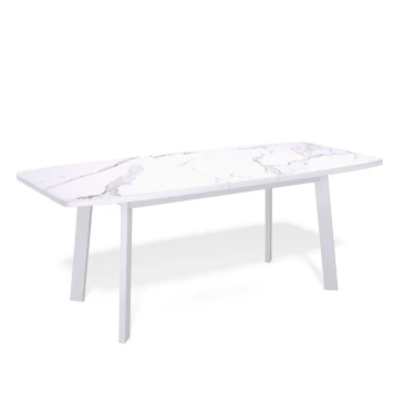 Стол Kenner AK1400 / белый/керамика белая TOP ALPINE WHITE