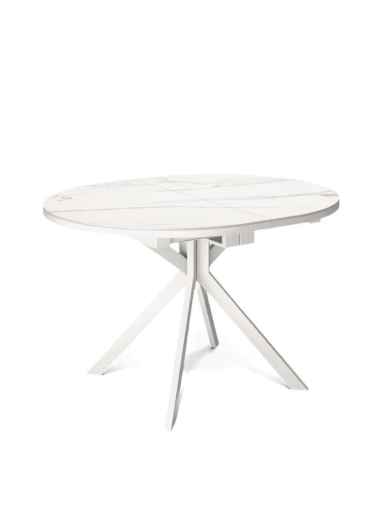 Стол Kenner DO1100 / белый/керамика белая TOP ALPINE WHITE