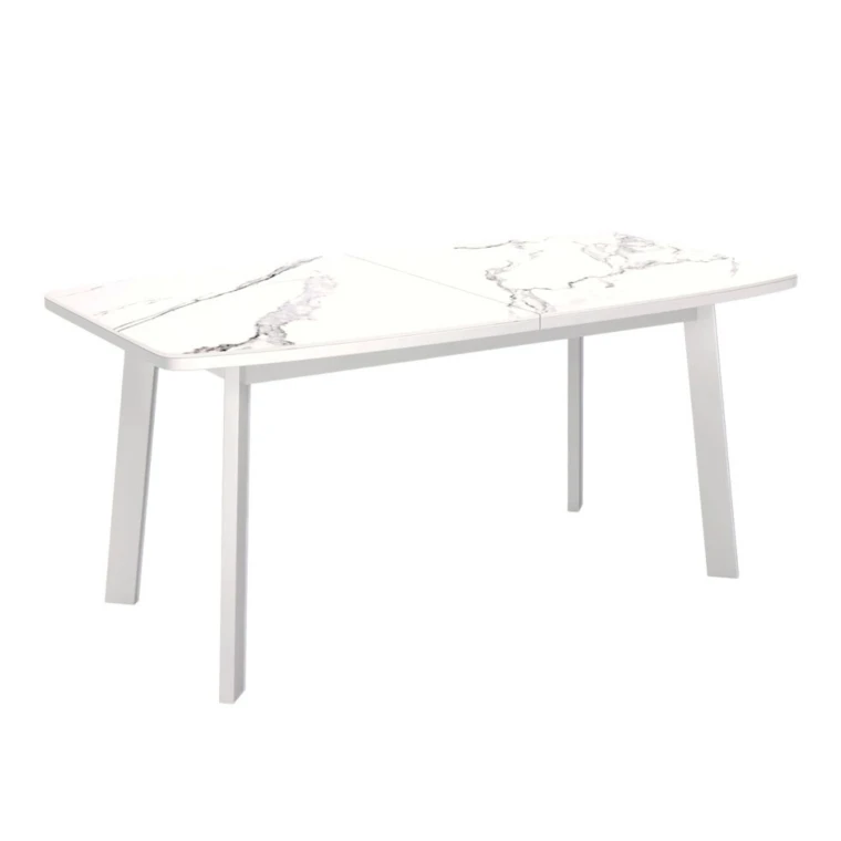Стол Kenner AK1400 / белый/керамика белая TOP ALPINE WHITE