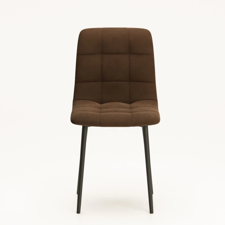 Стул "Чили" / ткань бренди 31 (coffee))/каркас черный