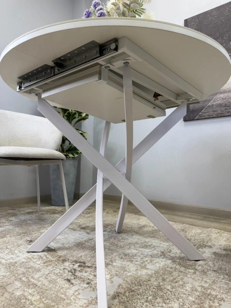 Стол Kenner R1000s / белый/керамика белая TOP ALPINE WHITE
