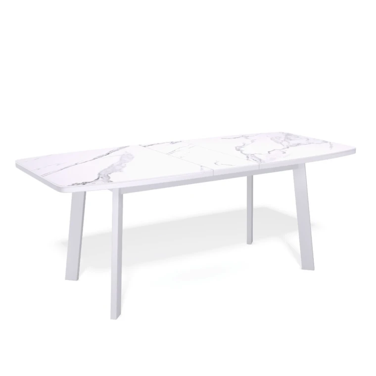 Стол Kenner AK1400 / белый/керамика белая TOP ALPINE WHITE