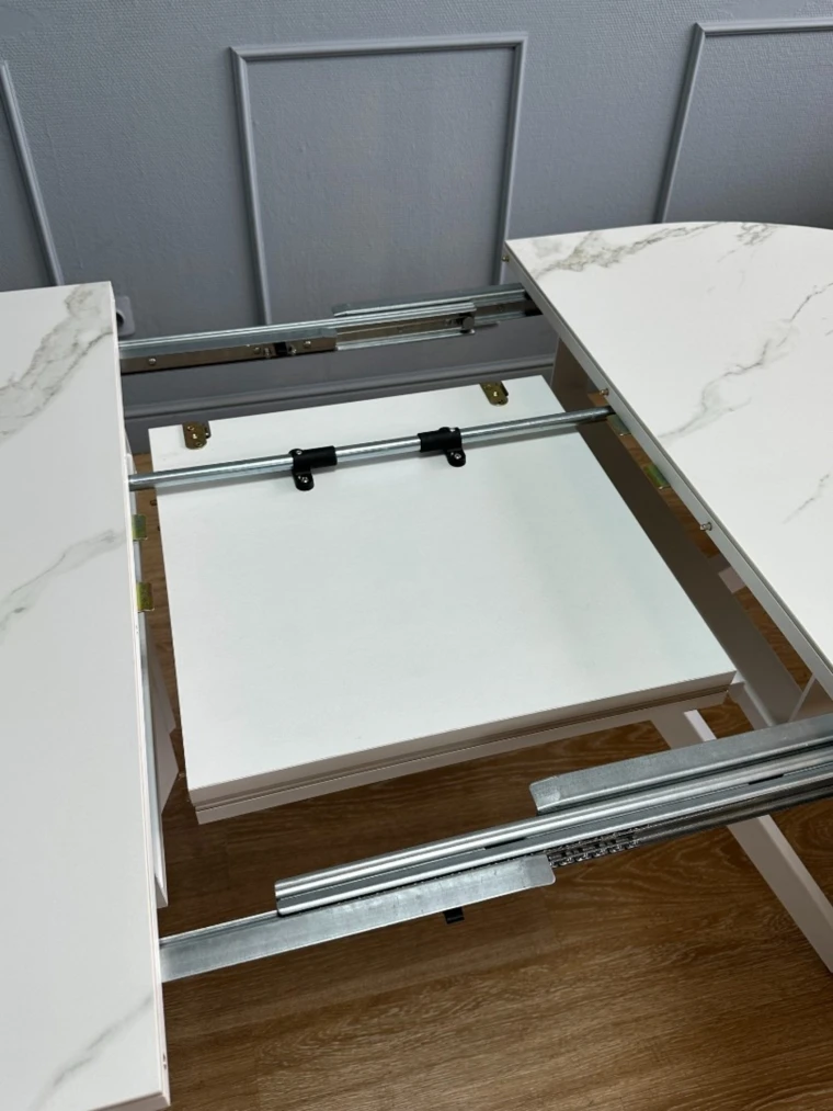 Стол Kenner DO1300 / белый/керамика белая TOP ALPINE WHITE